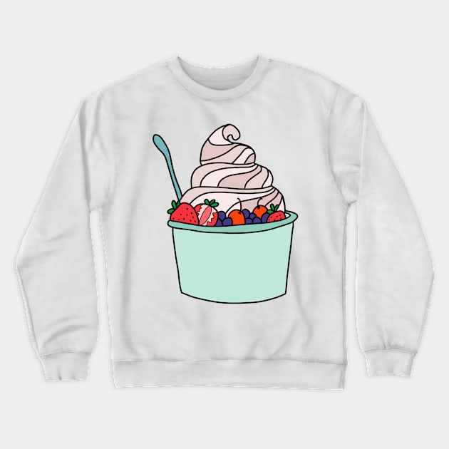 frozen yogurt Crewneck Sweatshirt by gdm123